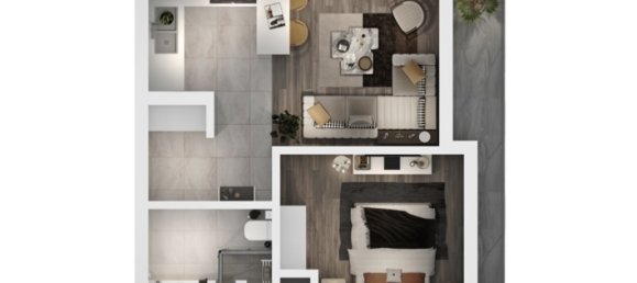 Apartment 1+1 in Side, Turkey No. 14745 21