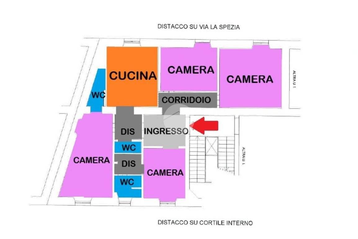 4 bedrooms Apartment in Rome, Italy No. 117070