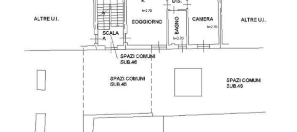 2 rooms Apartment in Villa Cortese, Italy No. 284698 19