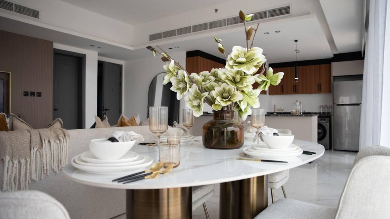 Квартира с 1 спальней в Glam Residence, Al Zorah, ОАЭ № 64893