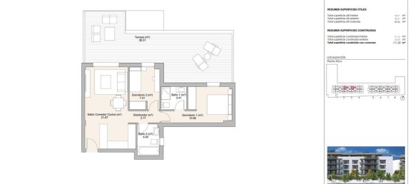 2 bedrooms Penthouse in Navalcarnero, Spain No. 152674 2