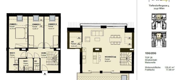 4 rooms Apartment in Penzing, Austria No. 242360 12