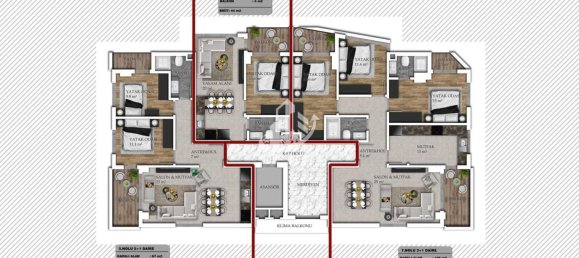 Apartment 1+1 in Mahmutlar, Turkey No. 5043 21
