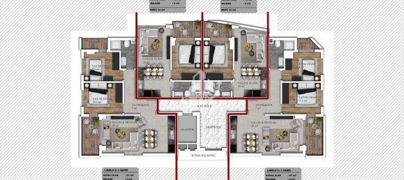 Apartment 1+1 in Mahmutlar, Turkey No. 5043 20