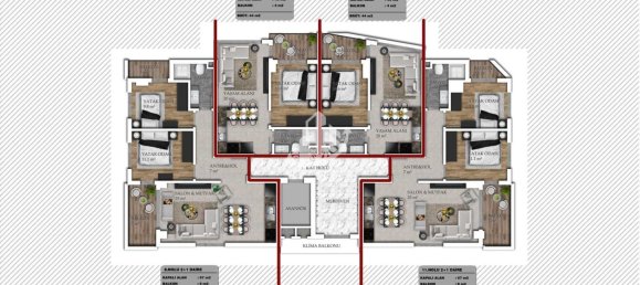 Apartment 1+1 in Mahmutlar, Turkey No. 5043 22