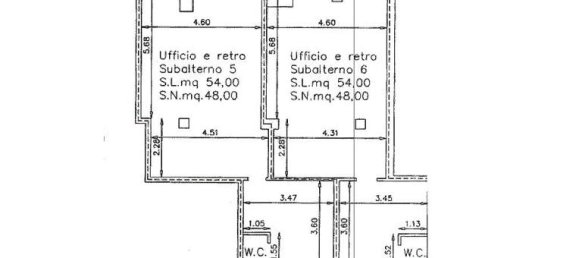 Oficina de 4 habitaciónes en Arona, Italy No. 254137 6
