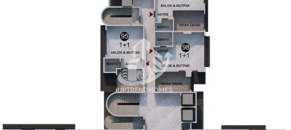 Wohnung 1+1 in Antalya, Turkey, Nr. 17870 6