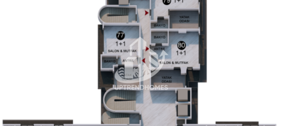 Wohnung 1+1 in Antalya, Turkey, Nr. 17870 8