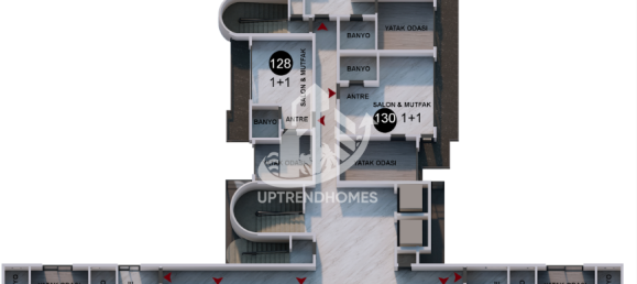 Wohnung 1+1 in Antalya, Turkey, Nr. 17870 2