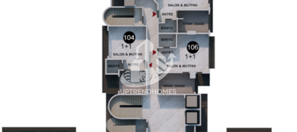 Wohnung 1+1 in Antalya, Turkey, Nr. 17870 5