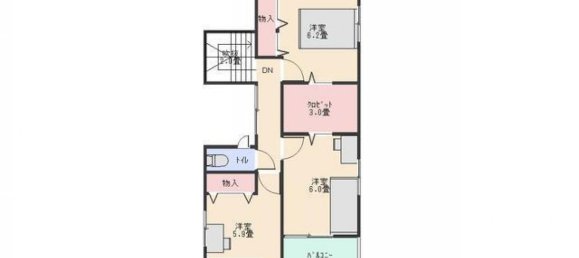 4 Schlafzimmer Haus in Fukuoka, Japan, Nr. 702 2