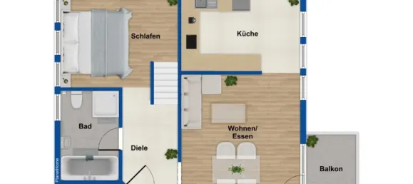 3غرفة منزل ذو طابقين في Roth, Germany رقم 198883 16