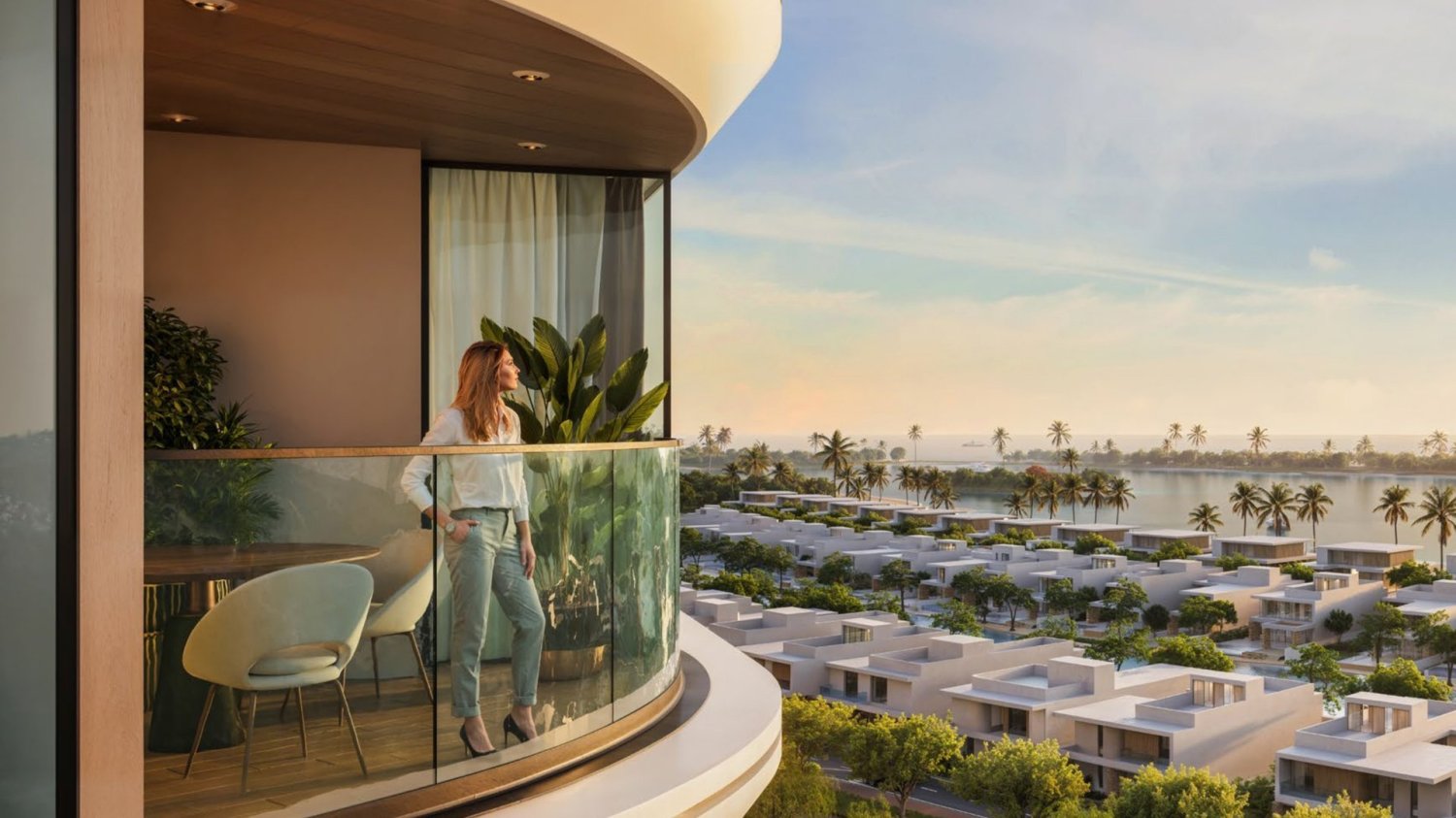 Apartamento T2 em Delphine Beach Residences, Umm Al Quwain, UAE N.º 63972