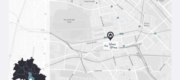 Apartamento de 2 dormitorios en Neukolln, Germany No. 93622 14