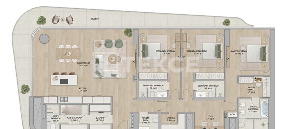 3 bedrooms Apartment in Saadiyat Island, UAE No. 45148 3