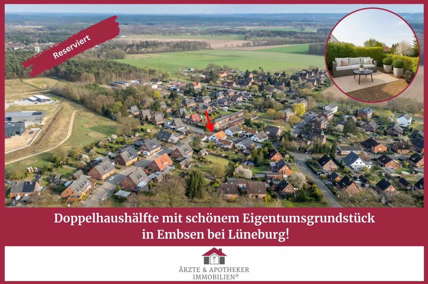 Moradia em banda de 4 divisões em Luneburg, Germany N.º 360310