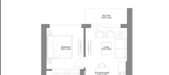 Apartamento T1 em Mohammad Bin Rashid Gardens, UAE N.º 12197 2