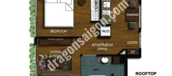 43m² Apartment in District 1, Vietnam No. 11126 6