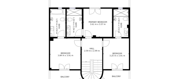 4 غرف نوم فيلا في Cabo Roig, Spain رقم 184787 31
