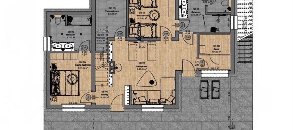 Дом с 3 спальнями в Бад Клайнкирхгайм, Австрия № 107427 19