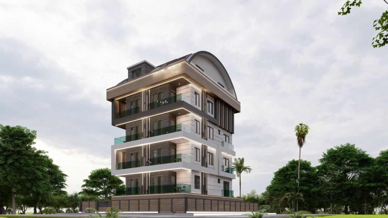 Apartment 1+1 in Kleopatra Saray, Alanya, Turkey No. 35525