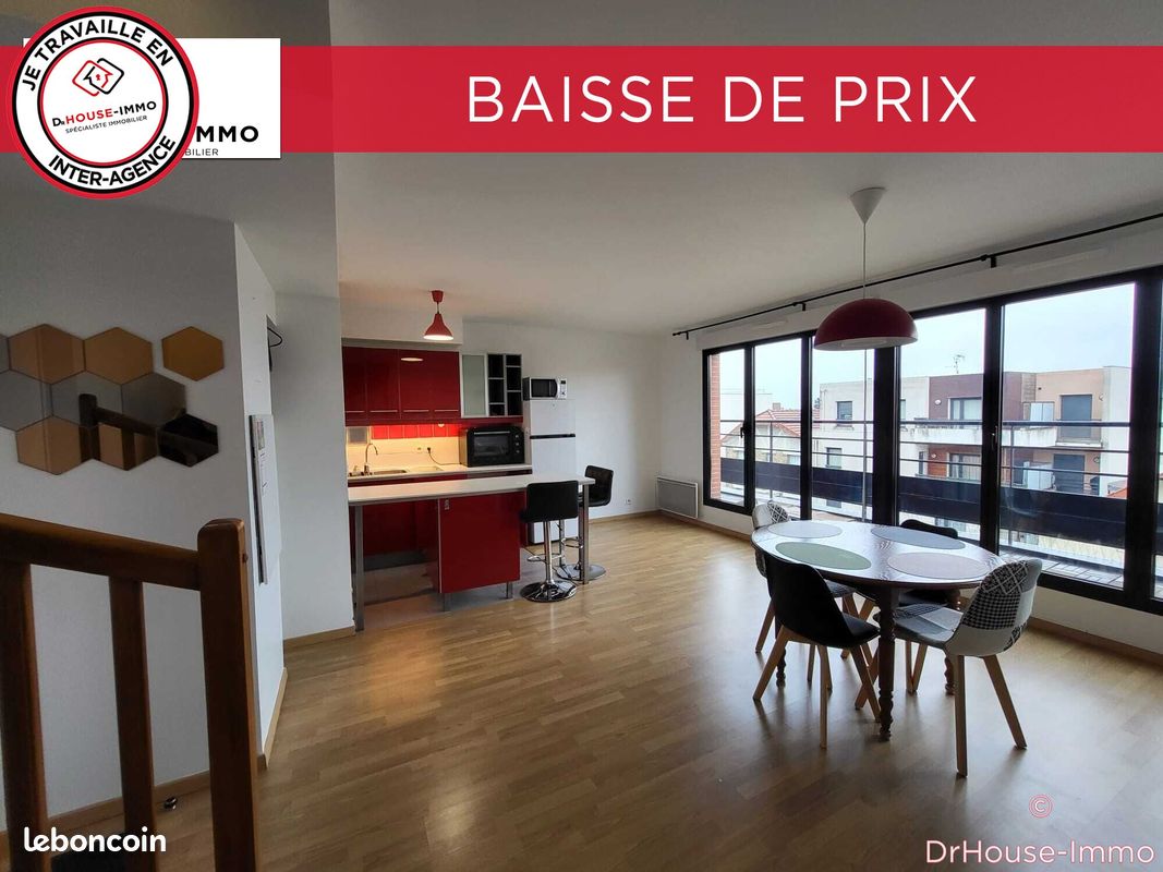 2 غرف نوم منزل ذو طابقين في Athis-Mons, France رقم 136629