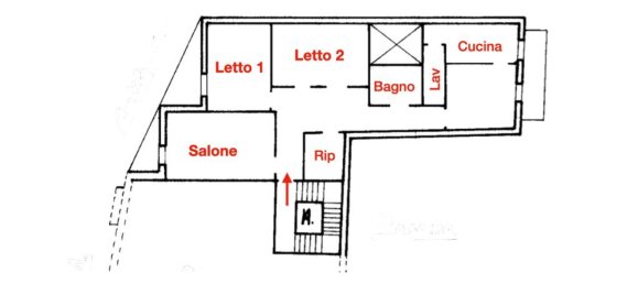 5 rooms Apartment in Adrano, Italy No. 256344 10