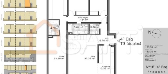 3 bedrooms Duplex in Montijo, Portugal No. 142439 14