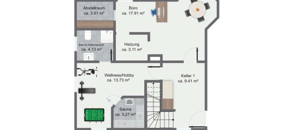 2 Schlafzimmer Haus in Ilm-Kreis, Germany, Nr. 39549 46