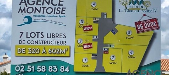  قطعة أرض في Notre-Dame-de-Monts, France 602متر مربع رقم 288724 5