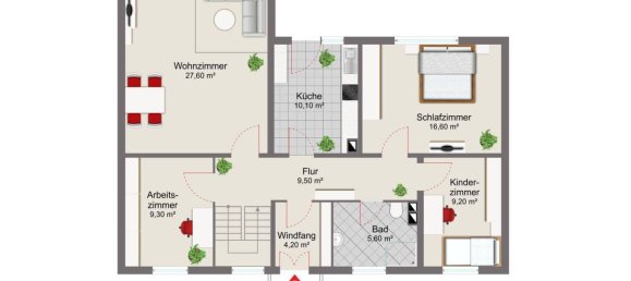 4-Zimmer Haus in Magdeburg, Germany, Nr. 370133 4