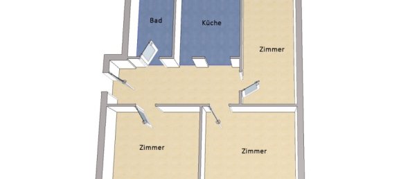 Квартира с 3 спальнями в Хафельланд, Германия № 36659 11