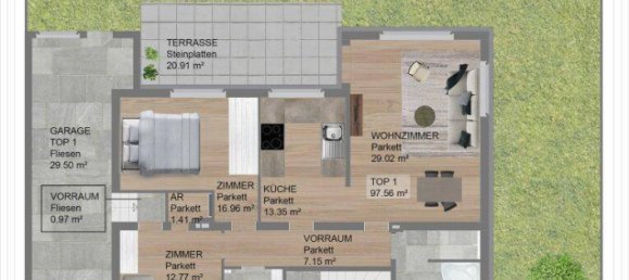 3 rooms Apartment in Vienna, Austria No. 210151 20