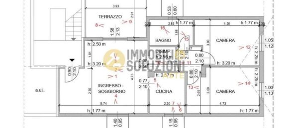 3غرفة شقة في Martinengo, Italy رقم 263037 19