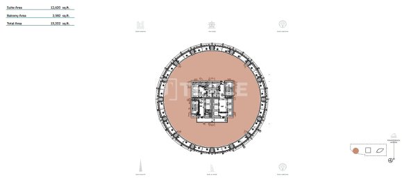 Studio for sale in Palm Jumeirah, Dubai, UAE № 195212 17