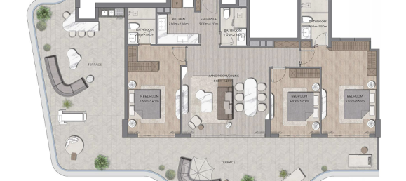 Apartamento T1 em Dubai, UAE N.º 121493 6