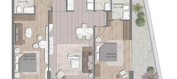 Apartamento T1 em Dubai, UAE N.º 121493 5