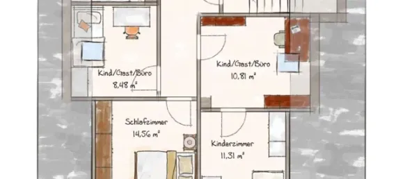 Дом с 5 спальнями в Фрайунг-Графенау, Германия № 285221 24