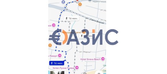 1 Schlafzimmer Gewerbliche Immobilie in Sveti Vlas, Bulgaria, Nr. 863 19