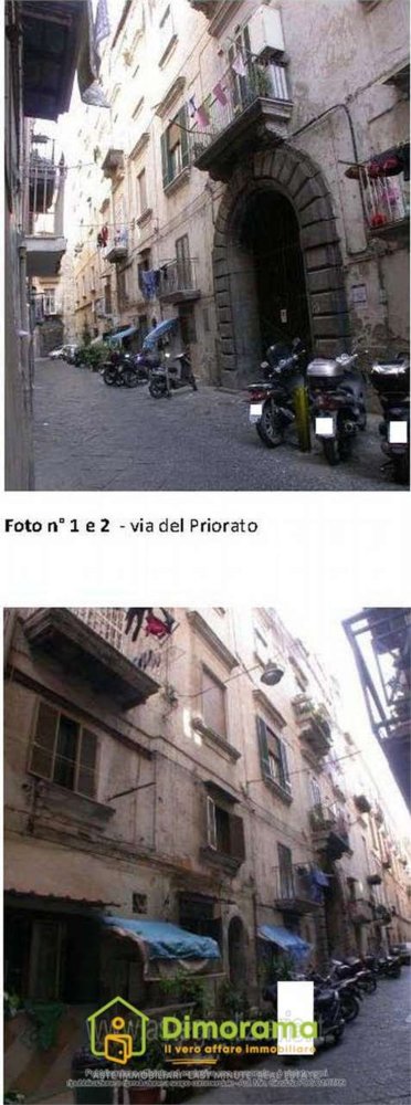 Квартира с 2 комнатами в Неаполь, Италия № 12561