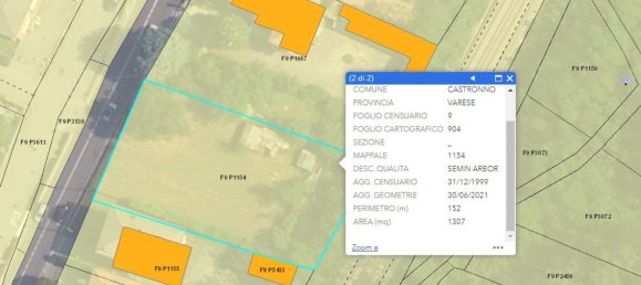 1250m² Land in Castronno, Italy No. 156528 5
