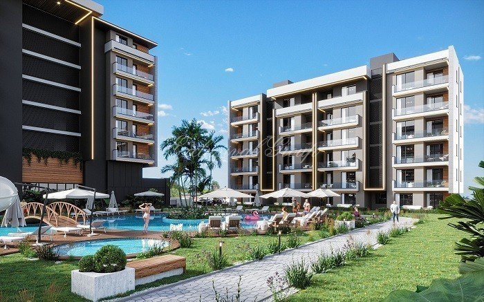 Apartment 1+1 in Antalya, Turkey No. 28844
