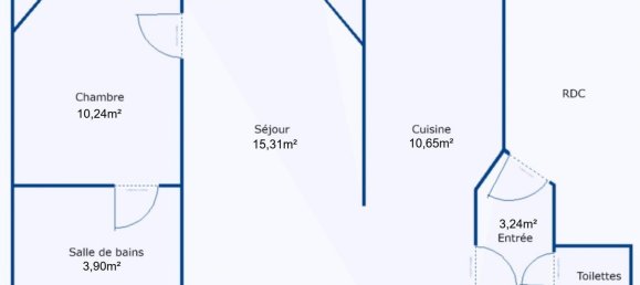 1 Schlafzimmer Wohnung in Paris, France, Nr. 117801 7