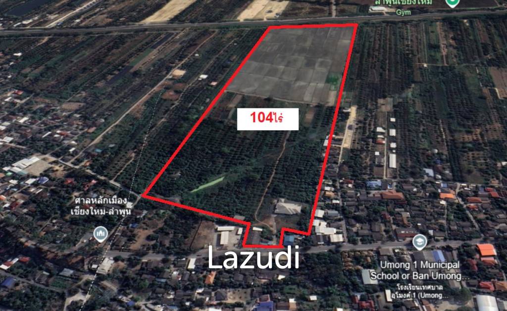  Land in Lamphun, Thailand No. 26372