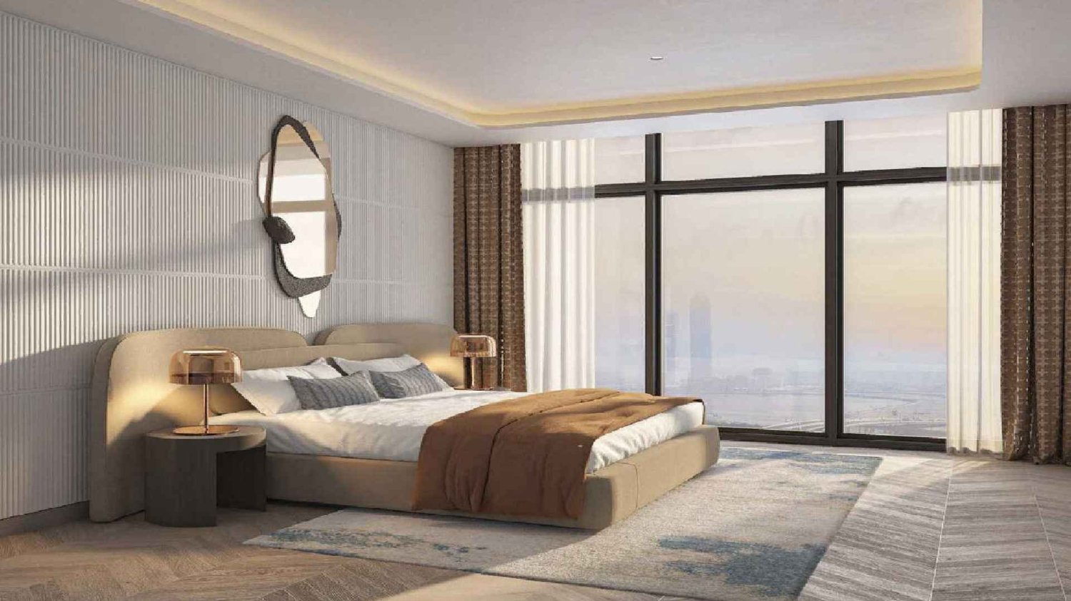 Apartamento de 1 dormitorio en ADEBA AZIZI RESIDENCE, Al Jaddaf, UAE No. 61830