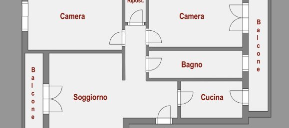 3غرفة شقة في Milan, Italy رقم 338150 11