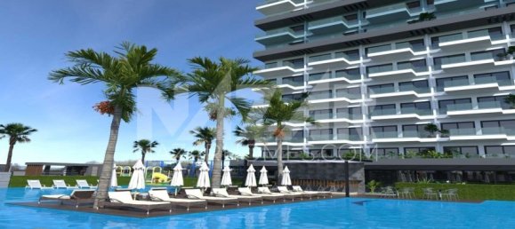 Квартира 1+1 в Аланья, Турция № 14371 11