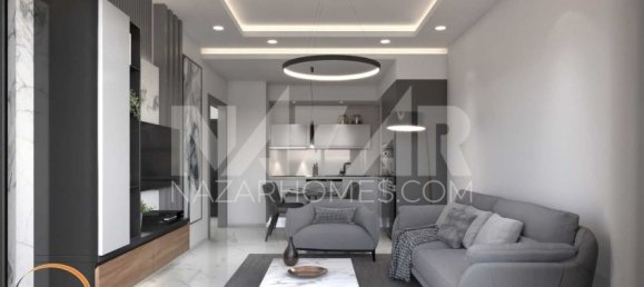 Квартира 1+1 в Аланья, Турция № 14371 20