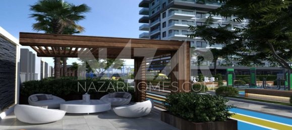 Квартира 1+1 в Аланья, Турция № 14371 10