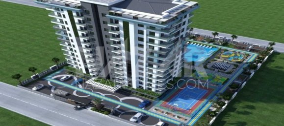 Квартира 1+1 в Аланья, Турция № 14371 3